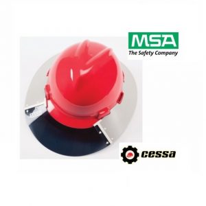 Protector solar de poliuterano para casco V-GARD MSA cachucha