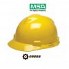 Casco MSA V-GARD tipo cachucha amarillo