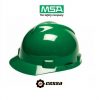 Casco MSA V-GARD tipo cachucha verde