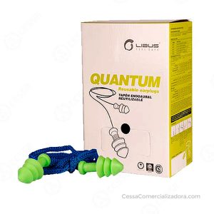 Tapón Auditivo Quantum 900473-C – Caja 250 Pzas - CessaComercializadora.com